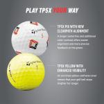 TaylorMade 2024 TP5X Stripe Golf Balls - 12 Pack
