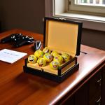 Fun Emoji Golf Balls Gift Set - 12 Pack