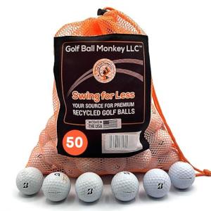 Bridgestone Golf Balls Mix with Tees & Bag