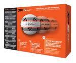 TaylorMade TP5 Pix 2.0 Golf Balls, 12 Pack
