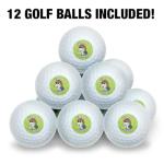 Unicorn Humor Wilson Golf Balls 12 Pack