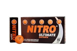 Nitro Ultimate Distance Golf Balls - 15 Pack