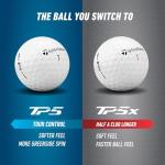 TaylorMade TP5X Golf Balls - 12 Pack