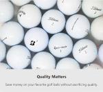 48 Recycled Chrome Soft Triple Track Golf Balls