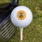 Wilson Bee on Honeycomb Golf Balls - 12 Pack