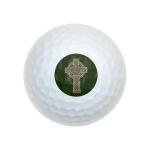 Celtic Cross Design Wilson Golf Balls 12 Pack