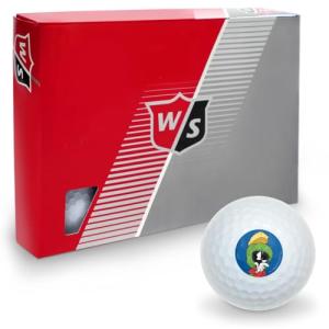 Marvin The Martian Wilson Golf Balls 12 Pack