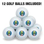 Marvin The Martian Wilson Golf Balls 12 Pack