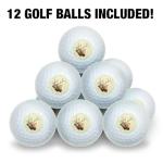 Wilson Elk Head Golf Balls 12 Pack – Premium Quality