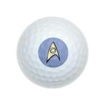 Star Trek Science Shield Wilson Golf Balls 12 Pack