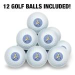 Star Trek Science Shield Wilson Golf Balls 12 Pack
