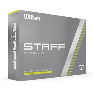 Wilson Staff Model X Yellow Golf Balls - 12 Pack