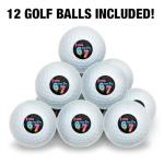 Wilson Golf Balls 12 Pack - Ice Cream Design