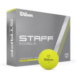 Wilson Staff Model X Yellow Golf Balls - 12 Pack