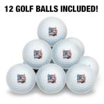 Wilson USA Flag Hunting Golf Balls 12 Pack