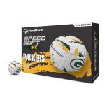 TaylorMade Speed Soft Golf Balls - Packers Edition