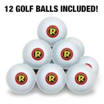 Batman and Robin Logo Golf Balls 12 Pack