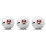 Taylormade Harvard University 3 Pack Golf Balls
