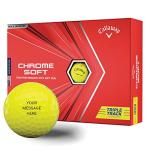 Callaway Chrome Soft Triple Track Golf Balls Yellow