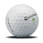 TaylorMade 2024 TP5X Palm Tree Golf Balls Dozen