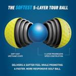 TaylorMade TP5 Yellow Golf Balls - 12 Pack