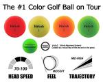 Volvik Vivid 3-Piece Matte Red Golf Balls (24)
