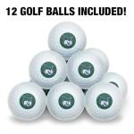 Georgia College Logo Wilson Golf Balls 12 Pack