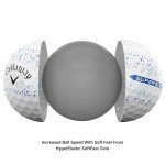 Callaway Supersoft 23 Blue Splatter Golf Balls