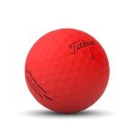 Titleist TruFeel Matte Red Golf Balls - 12 Pack