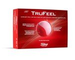 Titleist TruFeel Matte Red Golf Balls - 12 Pack