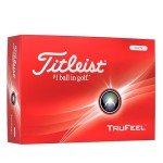 Titleist TruFeel White Golf Balls - 12 Pack