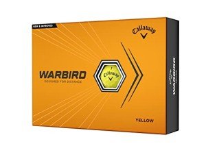 Callaway Warbird Yellow Golf Balls 2023