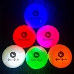Glow-in-the-Dark Night Golf Balls - 6 Colors