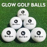 Glow-in-the-Dark Night Golf Balls - 6 Colors