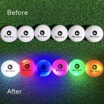 Glow-in-the-Dark Night Golf Balls - 6 Colors