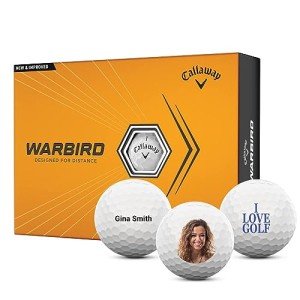 Personalized Callaway Warbird Golf Balls - 12 Pack