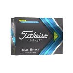 Titleist Tour Speed Golf Balls - Yellow