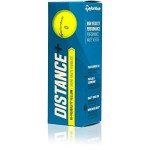 Personalized TaylorMade Distance+ Yellow Golf Balls