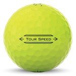 Titleist Tour Speed Golf Balls - Yellow