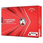 Callaway Chrome Soft Truvis Red/White Golf Balls
