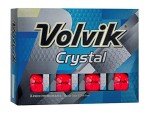 Volvik Crystal Ruby Golf Balls - One Dozen