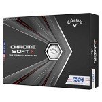 Callaway Chrome Soft X Golf Balls - Triple Track