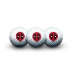 Deadpool Golf Balls - 3 Pack Set