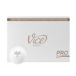 Vice Pro White Golf Balls - 24 Pack