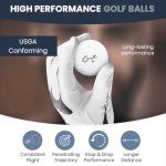 Cut Blue Urethane Golf Balls - 12 Pack