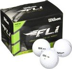 Wilson Staff F.L.I. White Golf Balls - 12 Pack