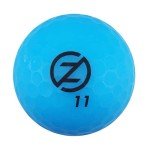 Zero Friction Blue Matte Distance Golf Balls, Dozen