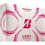 Bridgestone Lady Precept Pink Golf Balls, 12 Pack