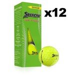 Srixon Soft Feel Tour Yellow Golf Balls - 12 Pack