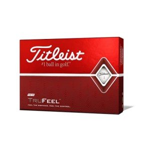 Titleist TruFeel White Golf Balls - 12 Pack
